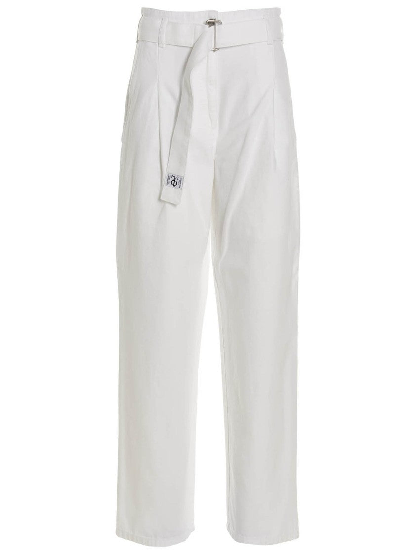 Хлопковые джинсы с ремнем на талии Philosophy di Lorenzo Serafini, белый
Хлопковые джинсы с ремнем на талии Philosophy di Lorenzo Serafini, белый