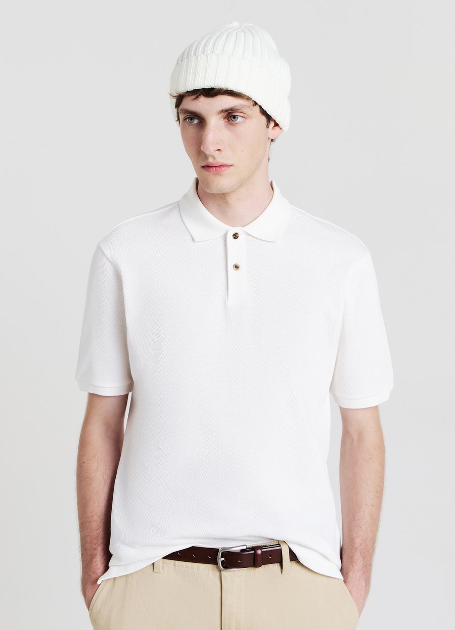 Поло Calliope WAFFLE, Bianco Lana/White Denim
Поло Calliope WAFFLE, Bianco Lana/White Denim