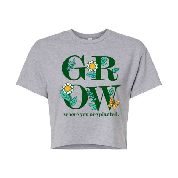 Футболка с коротким рукавом для подростков "Расти там, где ты посажен" Licensed Character, серый
Футболка с коротким рукавом для подростков "Расти там, где ты посажен" Licensed Character, серый