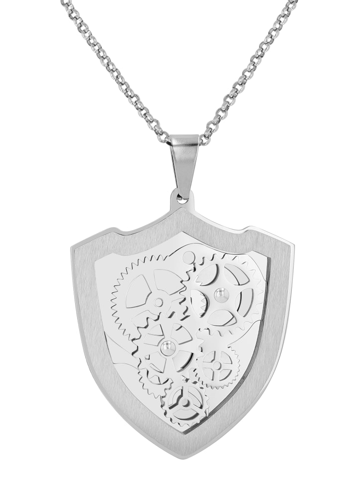 Adeliás Мужской кулон - гравированный кулон из нержавеющей стали серебристого цвета
Adeliás Мужской кулон - гравированный кулон из нержавеющей стали серебристого цвета