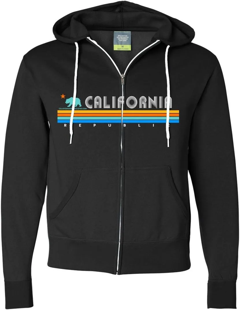 Калифорния республик худи с полосками на молнии Dolphin Shirt Co
Калифорния республик худи с полосками на молнии Dolphin Shirt Co