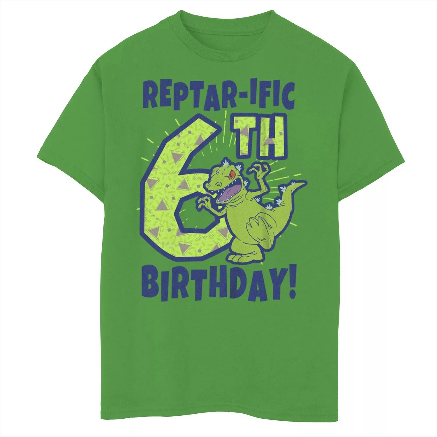 Футболка с рисунком на 6-й день рождения Rugrats Reptar для мальчиков 8–20 лет Licensed Character
Футболка с рисунком на 6-й день рождения Rugrats Reptar для мальчиков 8–20 лет Licensed Character