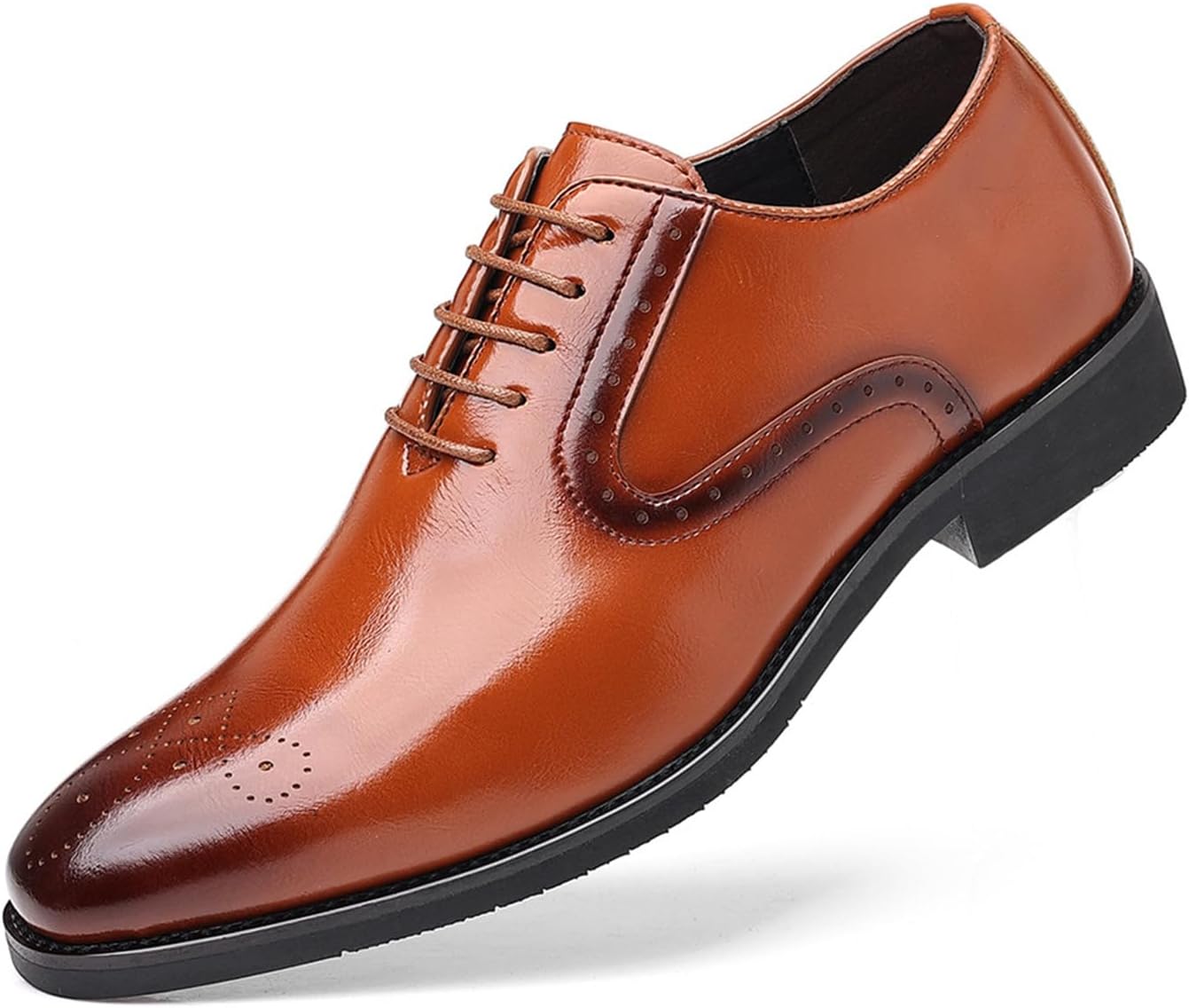 Мужские броги KYOESCAI Классические оксфорды Деловые туфли Дерби Комфортные туфли на шнуровке для мужчин, коричневый
Мужские броги KYOESCAI Классические оксфорды Деловые туфли Дерби Комфортные туфли на шнуровке для мужчин, коричневый