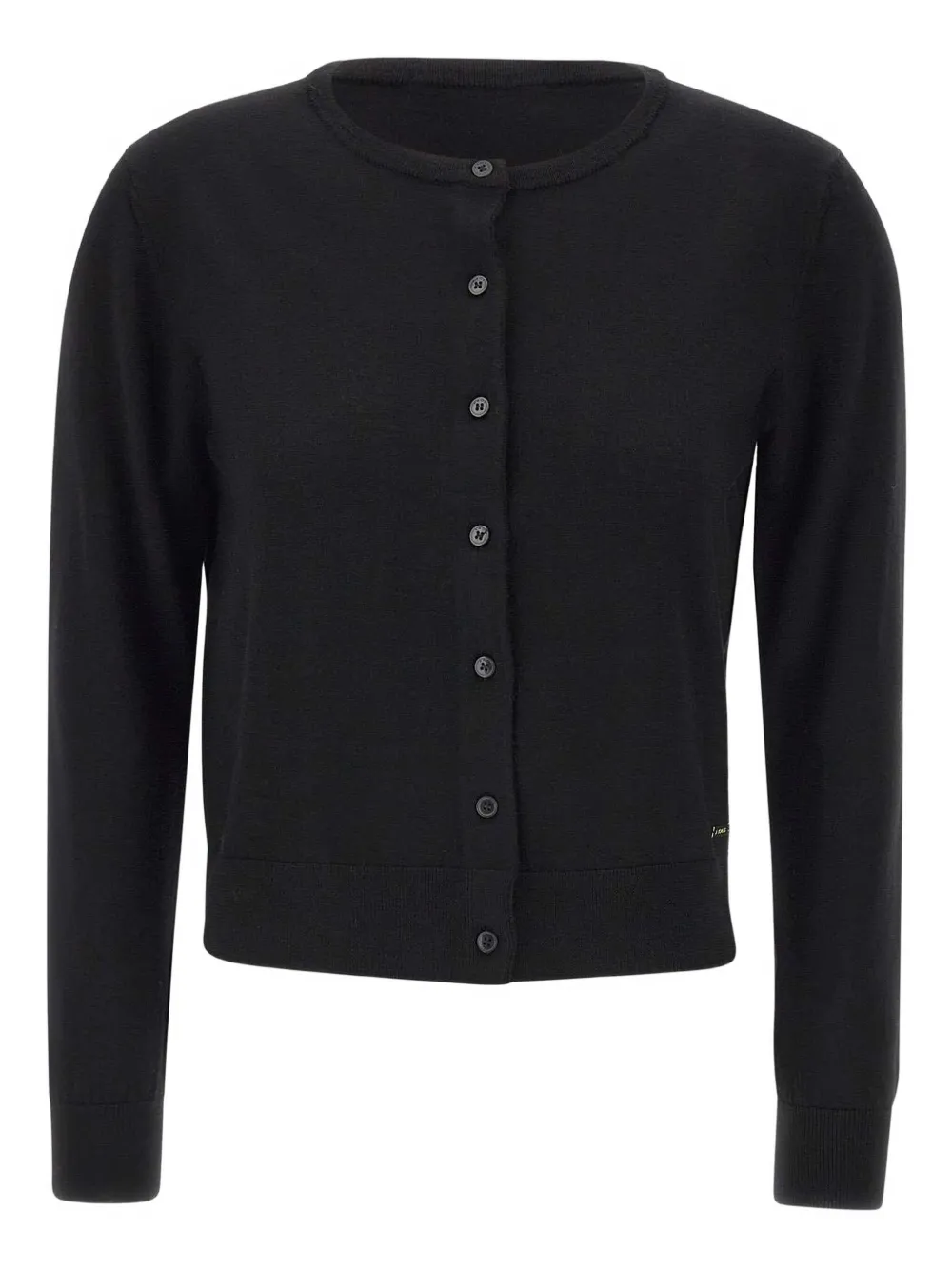 Кардиган на пуговицах с круглым вырезом Kaos, черный
Кардиган на пуговицах с круглым вырезом Kaos, черный