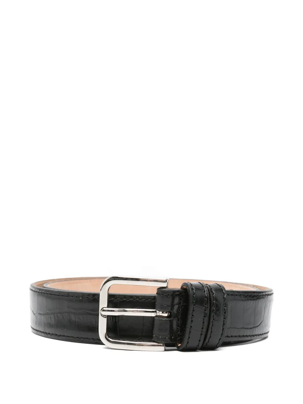 Ремень из крокодиловой кожи Cordera, черный
Ремень из крокодиловой кожи Cordera, черный