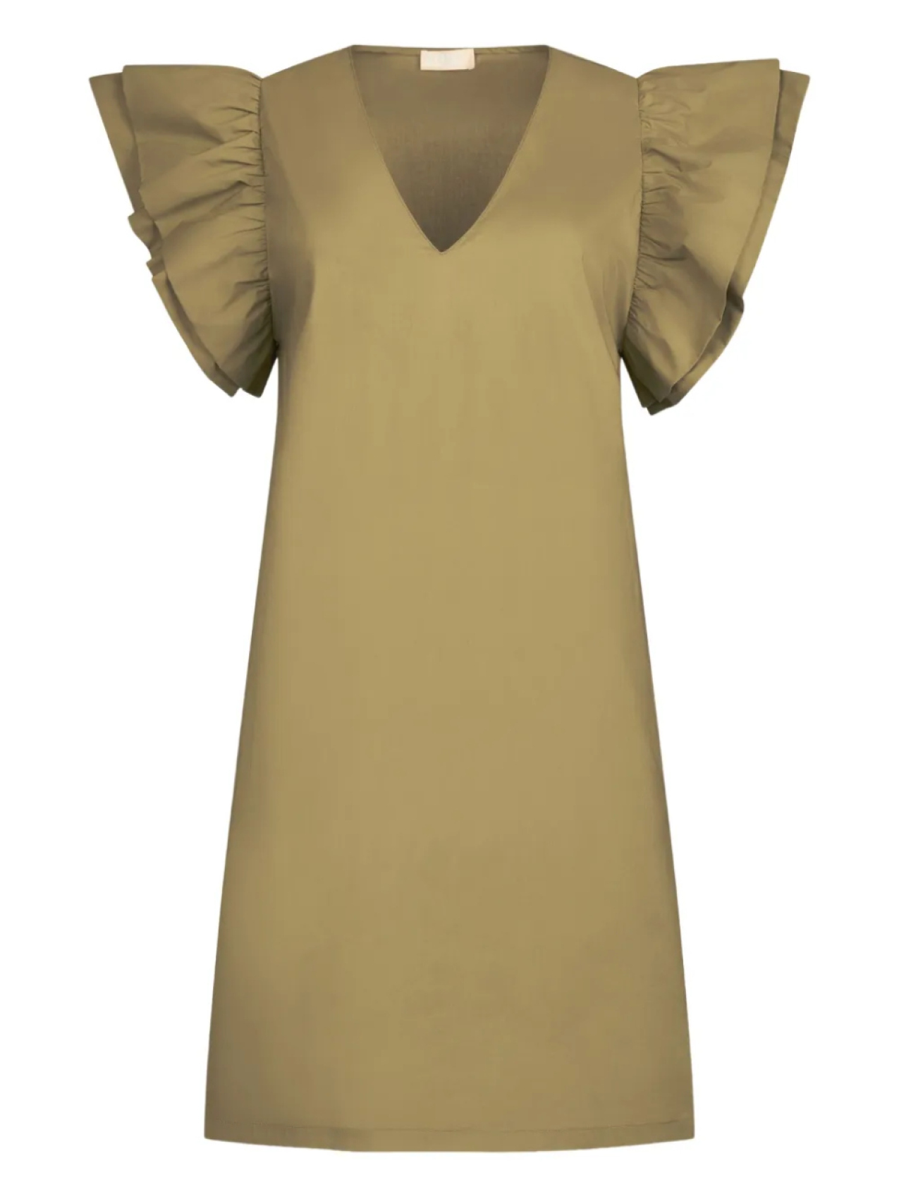 Короткое поплиновое платье LIU JO, зеленый 
Короткое поплиновое платье LIU JO, зеленый