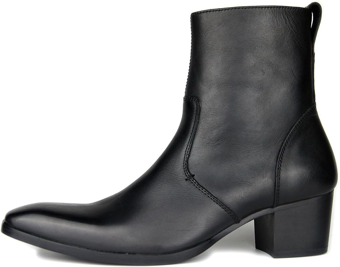 Мужские дизайнерские кожаные ботинки OSSTONE Chelsea, повседневные ботинки с каблуком на молнии OS-JY002-US, черный
Мужские дизайнерские кожаные ботинки OSSTONE Chelsea, повседневные ботинки с каблуком на молнии OS-JY002-US, черный