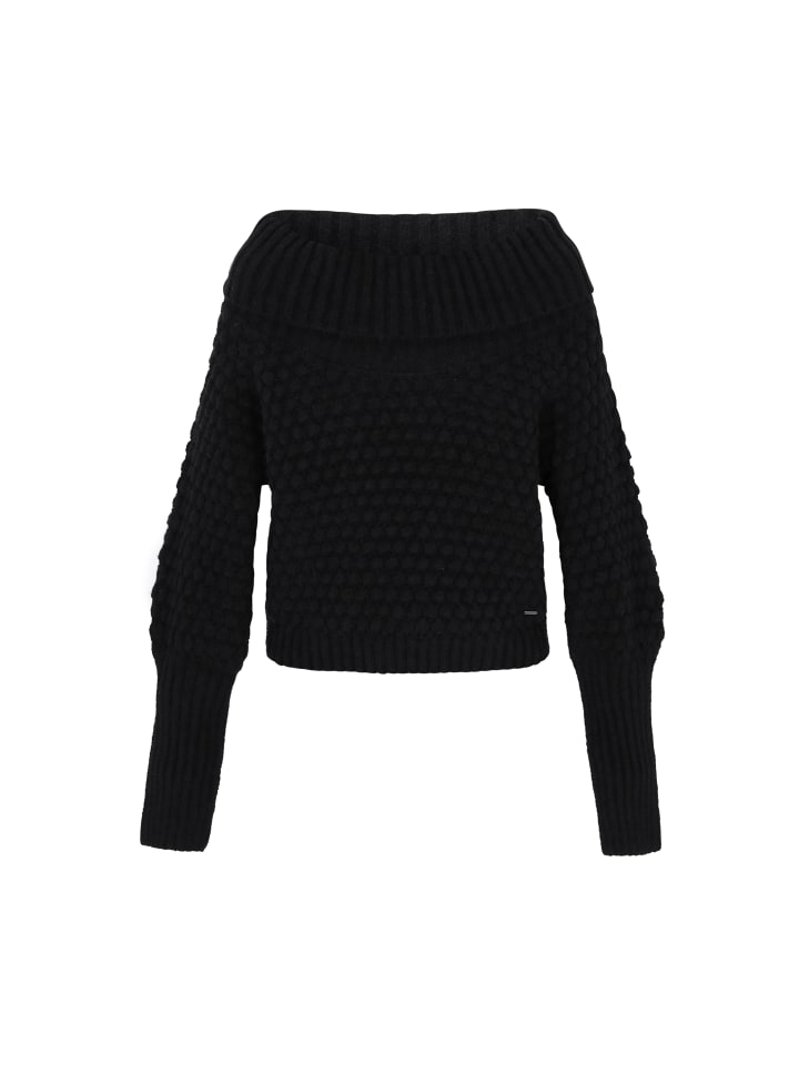 Женский свитер черного цвета DreiMaster Vintage
Женский свитер черного цвета DreiMaster Vintage