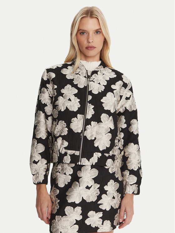 Бомбер boxy fit 75ZAF French Connection, черный
Бомбер boxy fit 75ZAF French Connection, черный