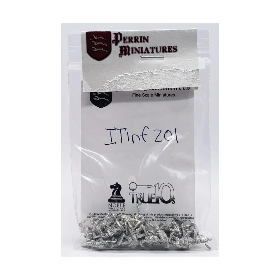 Итальянская пехота с винтовкой, WWII Miniatures - Italian (10mm) (Perrin Miniatures)
Итальянская пехота с винтовкой, WWII Miniatures - Italian (10mm) (Perrin Miniatures)