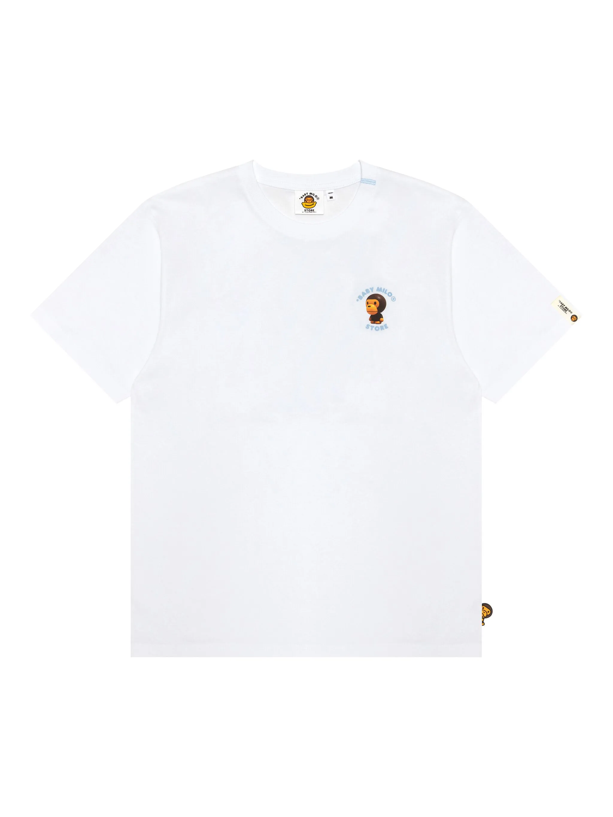Футболка с круглым вырезом Baby Milo Store By A Bathing Ape, белый
Футболка с круглым вырезом Baby Milo Store By A Bathing Ape, белый