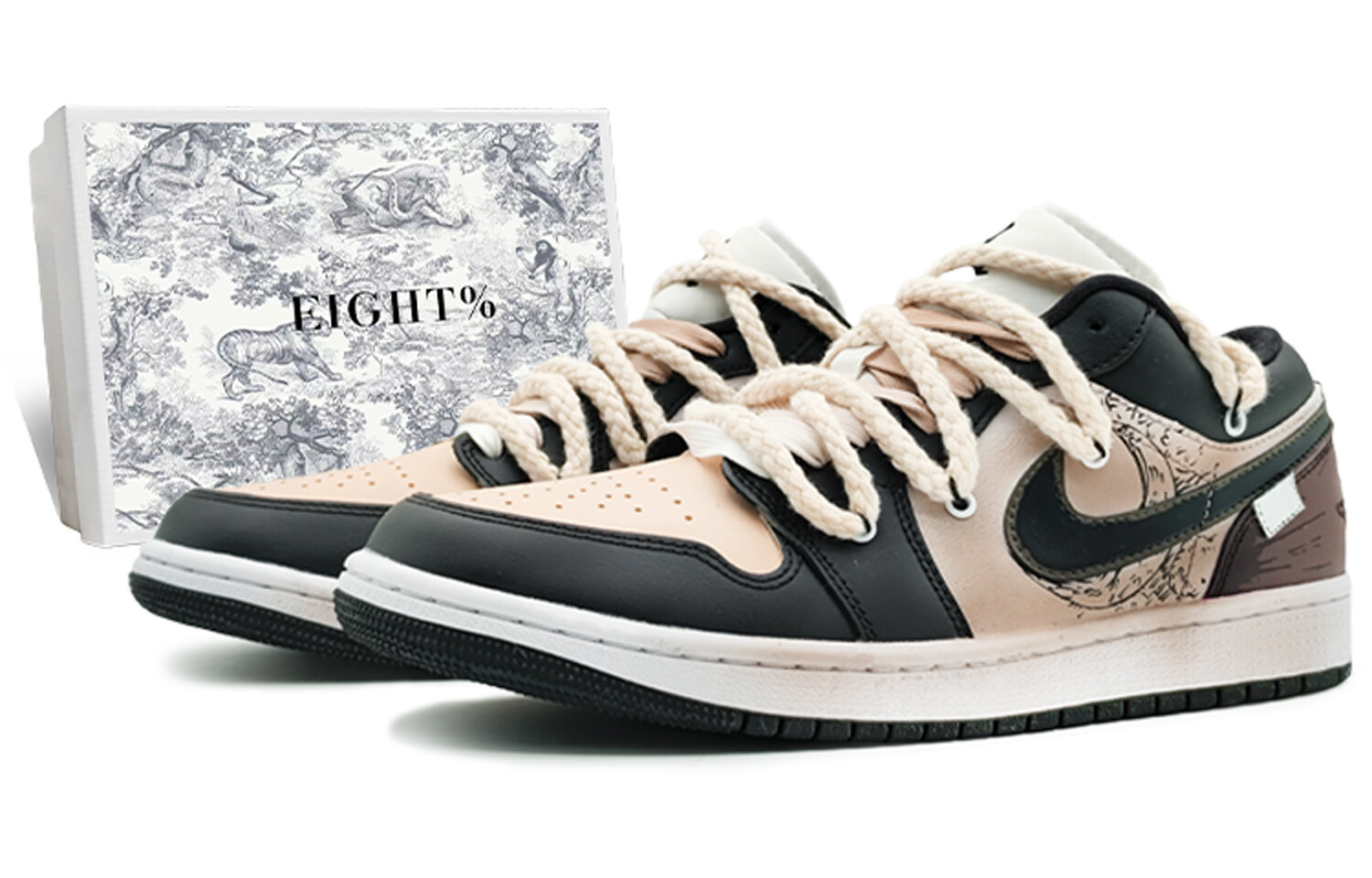Кроссовки Air Jordan 1 Vintage Basketball Shoes Women's Low-top Beige/brown, коричневый
Кроссовки Air Jordan 1 Vintage Basketball Shoes Women's Low-top Beige/brown, коричневый
