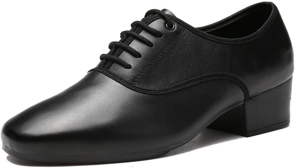 Мужские бальные туфли HIPPOSEUS для танго, модерн, румбы и социальных танцев с низким каблуком, черный
Мужские бальные туфли HIPPOSEUS для танго, модерн, румбы и социальных танцев с низким каблуком, черный