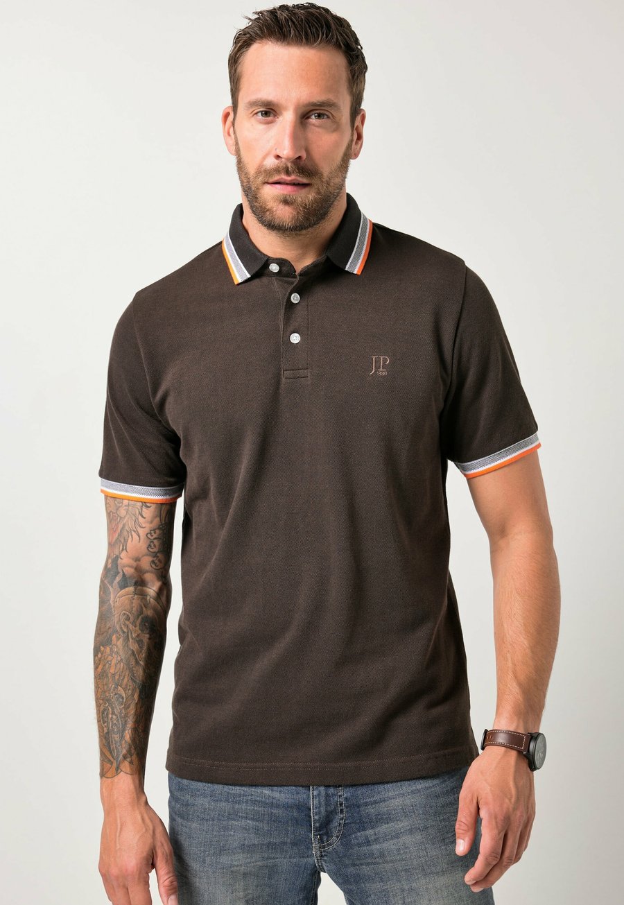 Поло JP1880 HALF SLEEVE TWO-TONE , Dark Brown/Mottled Dark Brown, Коричневый, Поло JP1880 HALF SLEEVE TWO-TONE , Dark Brown/Mottled Dark Brown
Поло JP1880 HALF SLEEVE TWO-TONE , Dark Brown/Mottled Dark Brown, Коричневый, Поло JP1880 HALF SLEEVE TWO-TONE , Dark Brown/Mottled Dark Brown