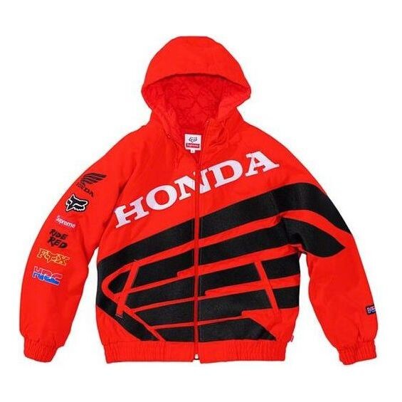 Куртка x honda fox racing puffy zip up jacket 'red' Supreme, красный
Куртка x honda fox racing puffy zip up jacket 'red' Supreme, красный