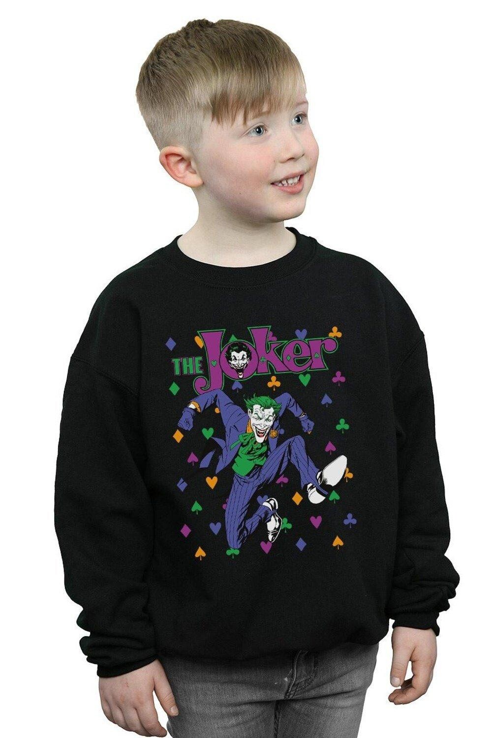 Толстовка для прыжков с изображением Бэтмена и Джокера DC Comics, черный
Толстовка для прыжков с изображением Бэтмена и Джокера DC Comics, черный