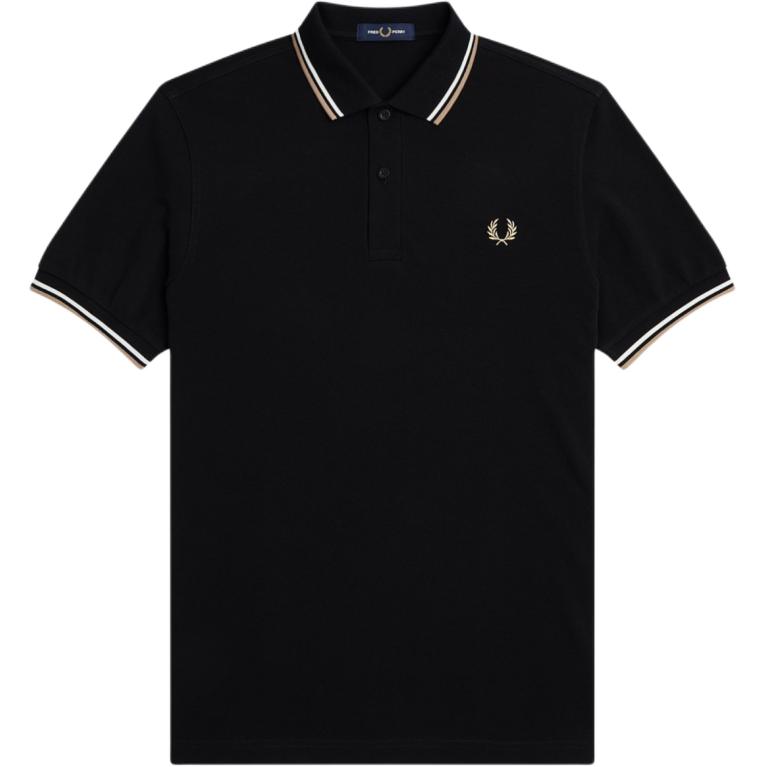 FRED PERRY Поло мужское black/light umber, Черный, FRED PERRY Поло мужское black/light umber
FRED PERRY Поло мужское black/light umber, Черный, FRED PERRY Поло мужское black/light umber