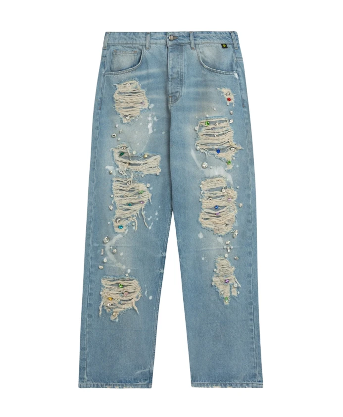 Джинсы оверсайз цвета краски Barrow, синий
Джинсы оверсайз цвета краски Barrow, синий