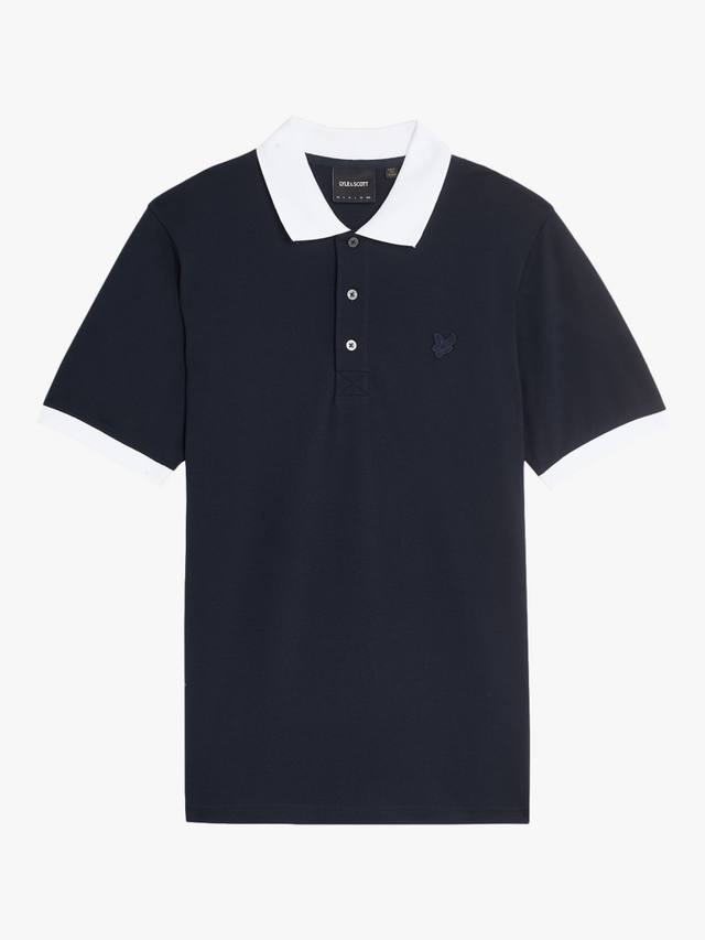 Футболка-поло из супертонкого хлопкового микса с контрастной отделкой Lyle & Scott, Dark Navy/White
Футболка-поло из супертонкого хлопкового микса с контрастной отделкой Lyle & Scott, Dark Navy/White