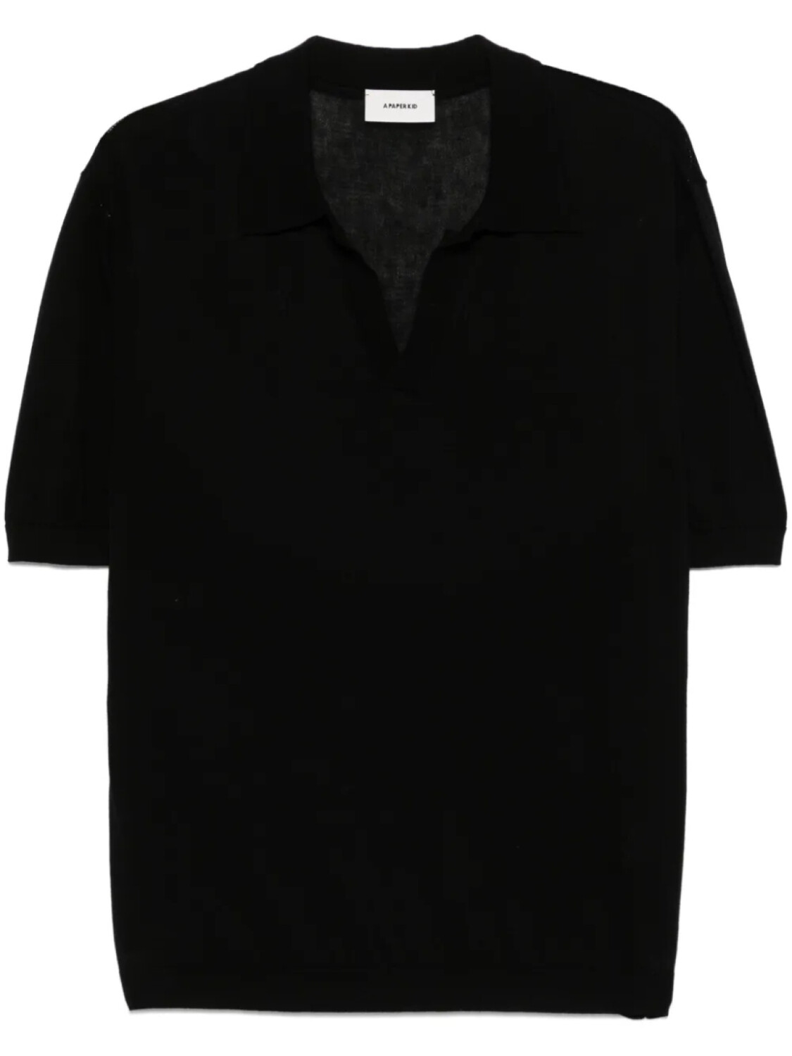 Рубашка-поло из тонкой вязки Paper Kid A Paper Kid, черный
Рубашка-поло из тонкой вязки Paper Kid A Paper Kid, черный