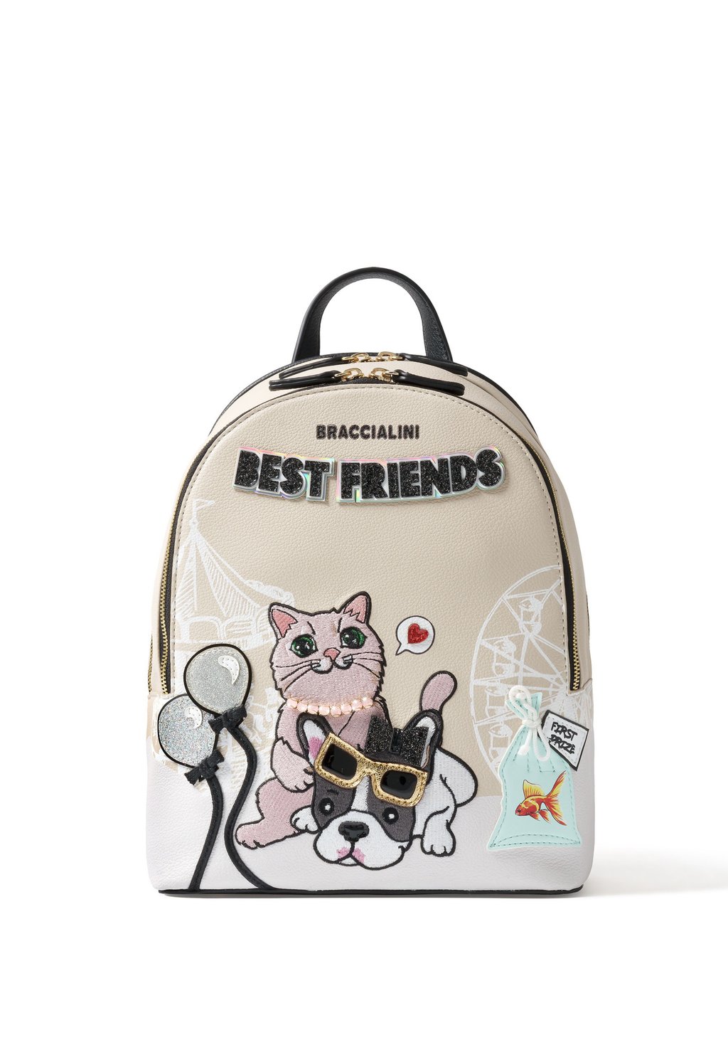 Рюкзак ZAINO DONNA MULTICOLORE Braccialini, мультиколор
Рюкзак ZAINO DONNA MULTICOLORE Braccialini, мультиколор