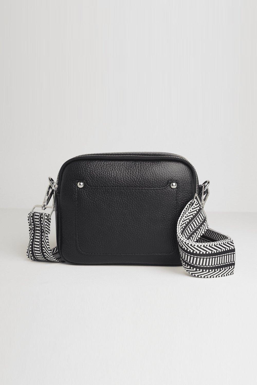 Сумка через плечо с ацтекским ремешком Betsy & Floss, черный
Сумка через плечо с ацтекским ремешком Betsy & Floss, черный