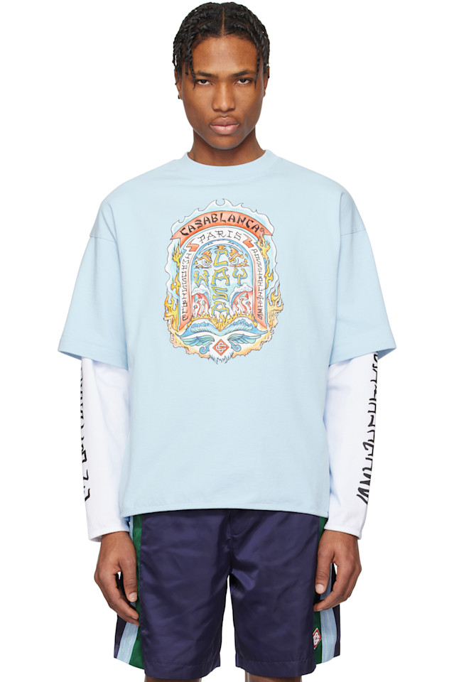 Футболка Casa Way' Skate двойного слоя Casablanca, мультиколор
Футболка Casa Way' Skate двойного слоя Casablanca, мультиколор