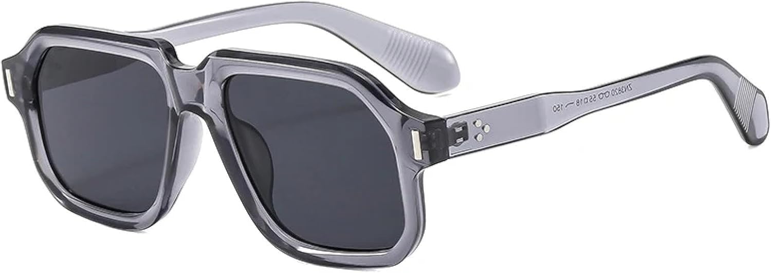 Солнцезащитные очки с защитой от УФ-излучения UV400 | Мужские, синие, женские, в стиле панк, с заклепками, для занятий спортом на открытом воздухе и вождения DSVIGF, Grey Grey
Солнцезащитные очки с защитой от УФ-излучения UV400 | Мужские, синие, женские, в стиле панк, с заклепками, для занятий спортом на открытом воздухе и вождения DSVIGF, Grey Grey