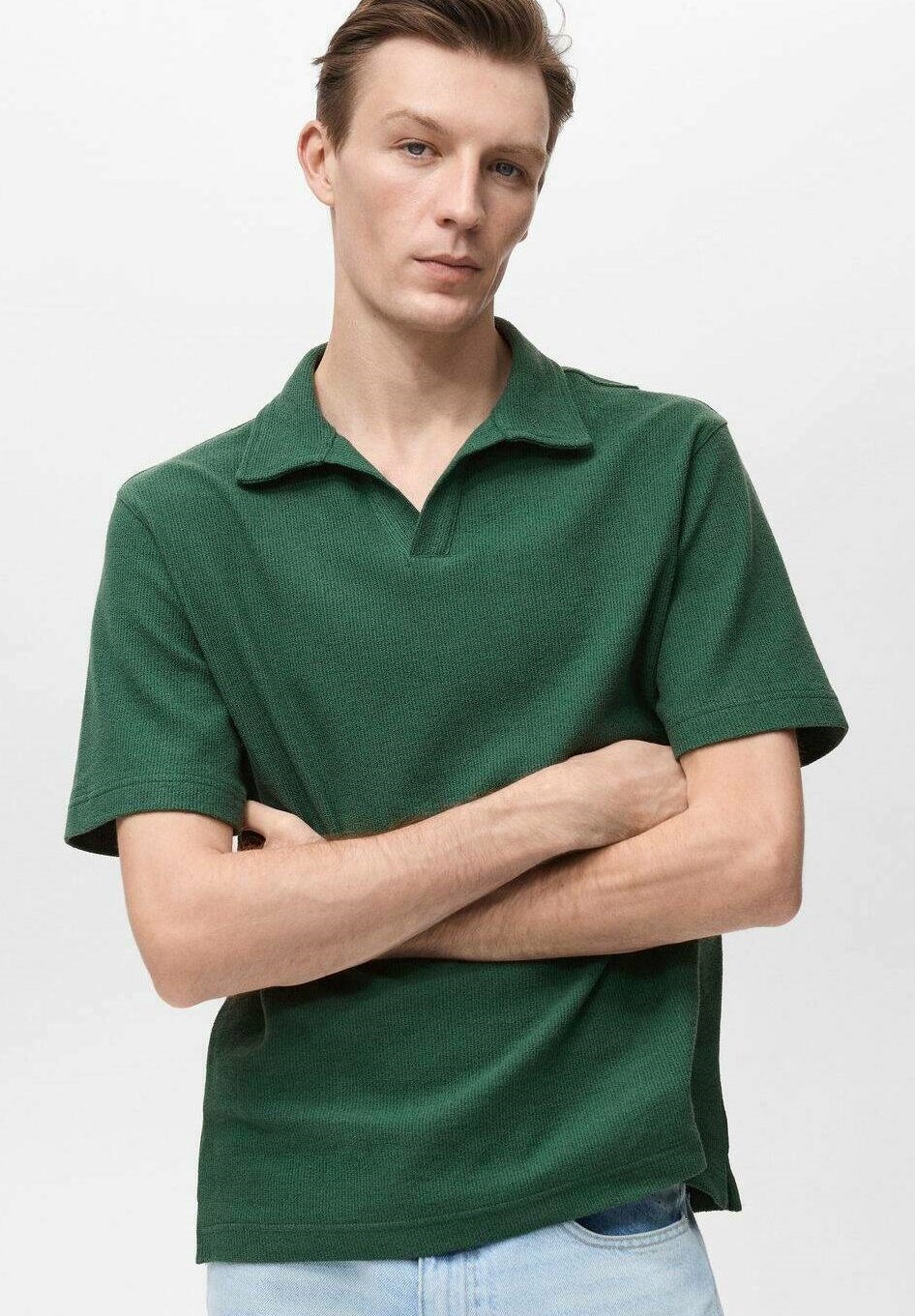Рубашка поло XAVI Mango, темно-зеленый
Рубашка поло XAVI Mango, темно-зеленый