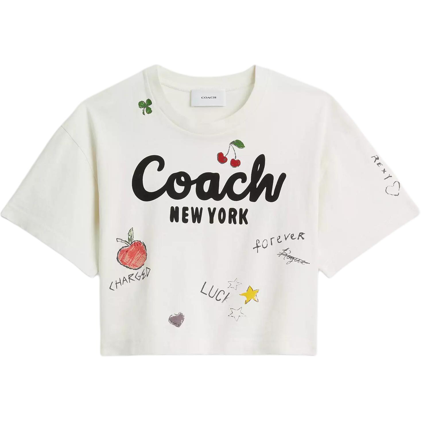 COACH Женский белый топ
COACH Женский белый топ