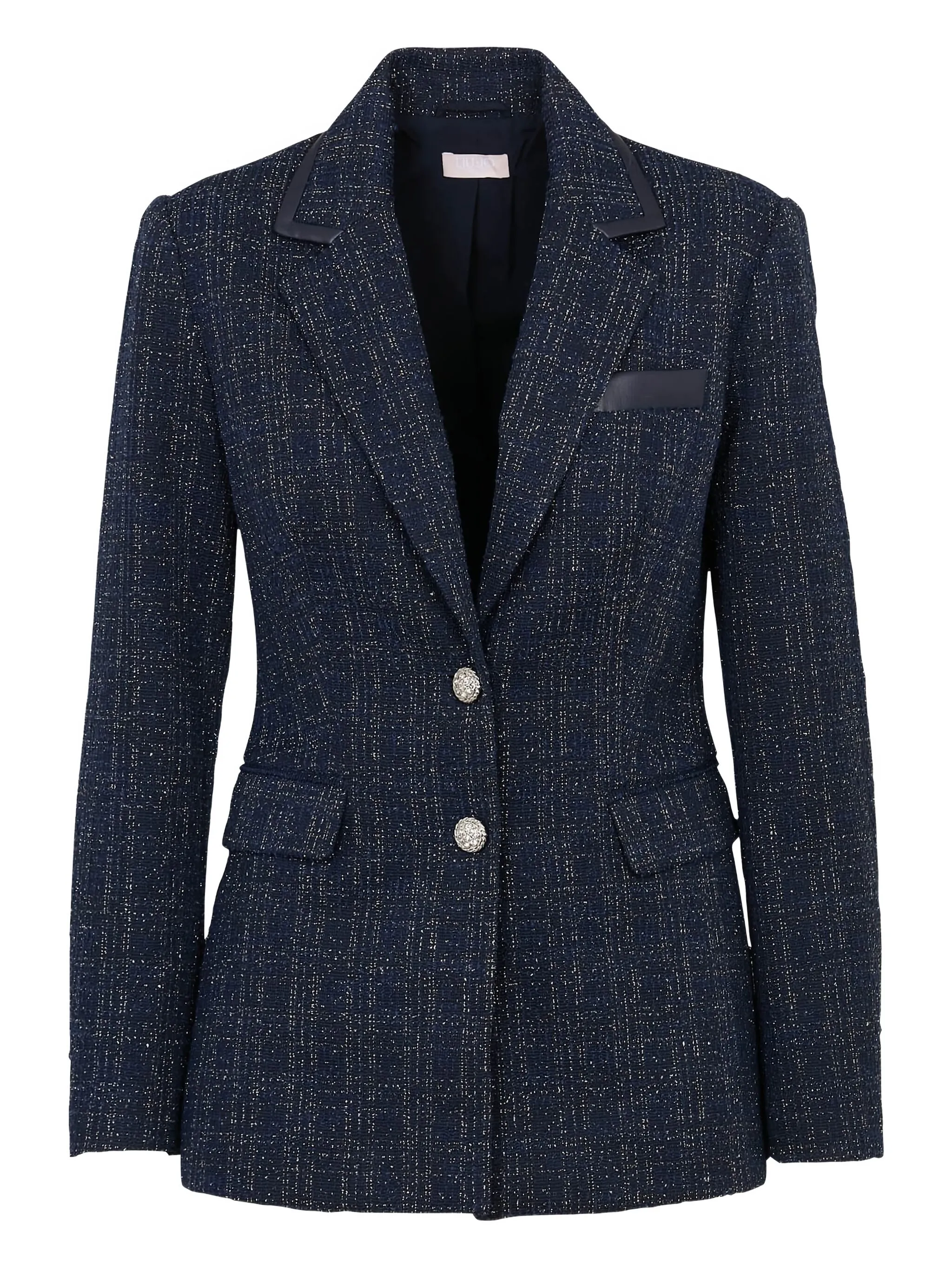 Блейзер из ткани букле Liu Jo, синий
Блейзер из ткани букле Liu Jo, синий