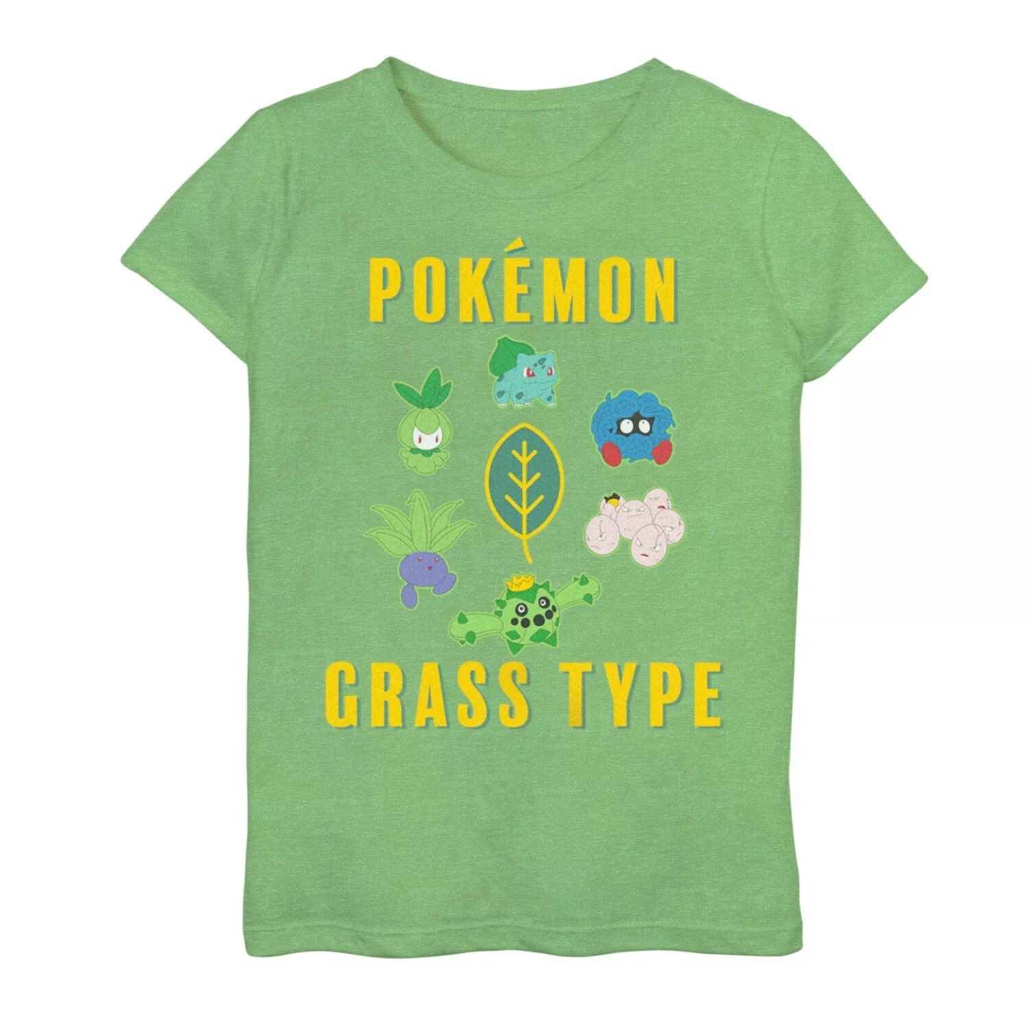 Футболка с графическим рисунком для девочек Pokemon Grass Type Licensed Character
Футболка с графическим рисунком для девочек Pokemon Grass Type Licensed Character