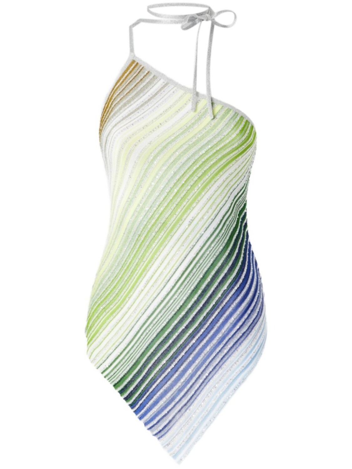 Missoni полосатый топ с вырезом халтер, зеленый
Missoni полосатый топ с вырезом халтер, зеленый