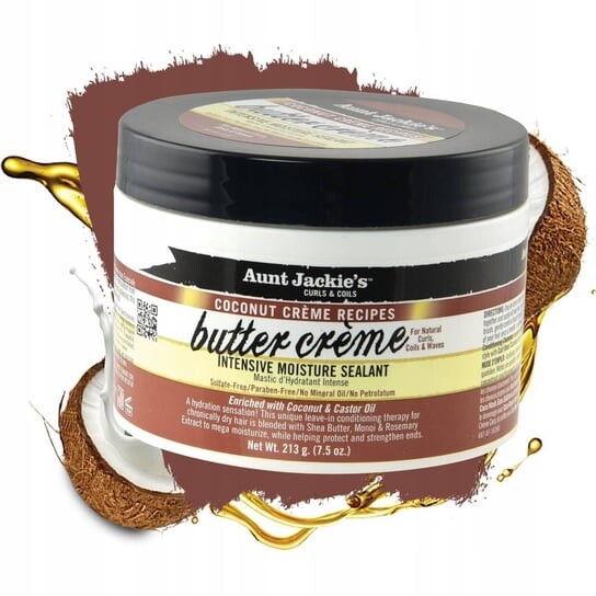 Интенсивный увлажняющий герметик Butter Crème, кондиционер для волос, 213 г Aunt Jackie's
Интенсивный увлажняющий герметик Butter Crème, кондиционер для волос, 213 г Aunt Jackie's