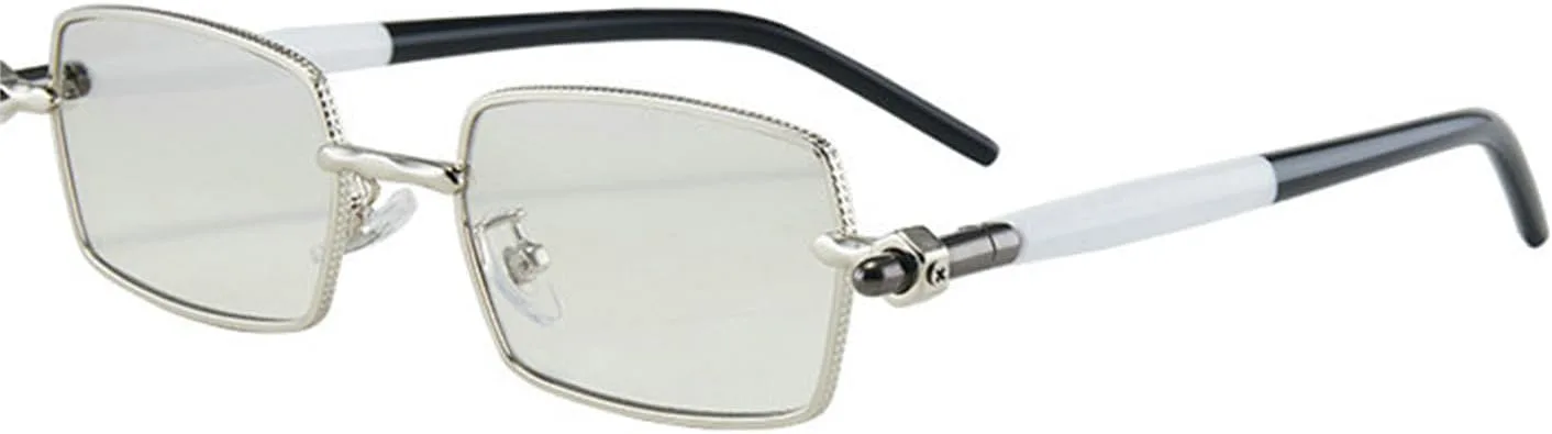 Willochra Уникальные прямоугольные солнцезащитные очки для женщин в металлической оправе, винтажные квадратные солнцезащитные очки для мужчин и женщин, C2
Willochra Уникальные прямоугольные солнцезащитные очки для женщин в металлической оправе, винтажные квадратные солнцезащитные очки для мужчин и женщин, C2