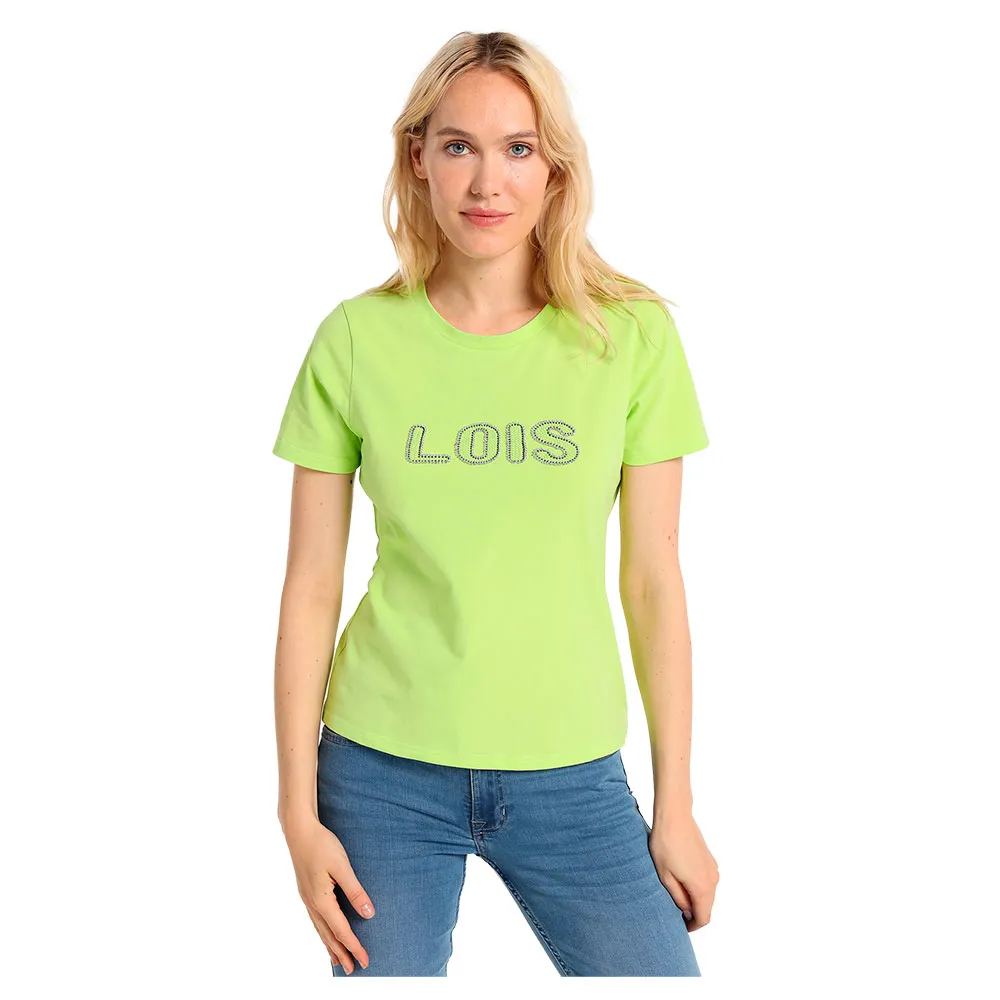 Футболка с коротким рукавом Lois Jeans 10942, зеленый
Футболка с коротким рукавом Lois Jeans 10942, зеленый
