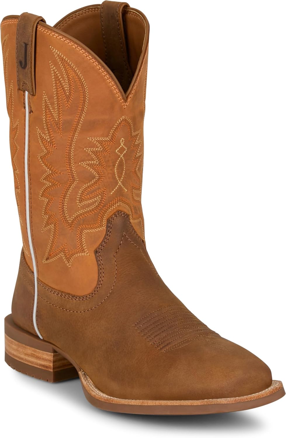 Мужские премиальные кожаные ковбойские сапоги Justin Rustle 11 - коллекция Outlaw - прочная и удобная обувь в стиле ковбой, Rustic Amber
Мужские премиальные кожаные ковбойские сапоги Justin Rustle 11 - коллекция Outlaw - прочная и удобная обувь в стиле ковбой, Rustic Amber