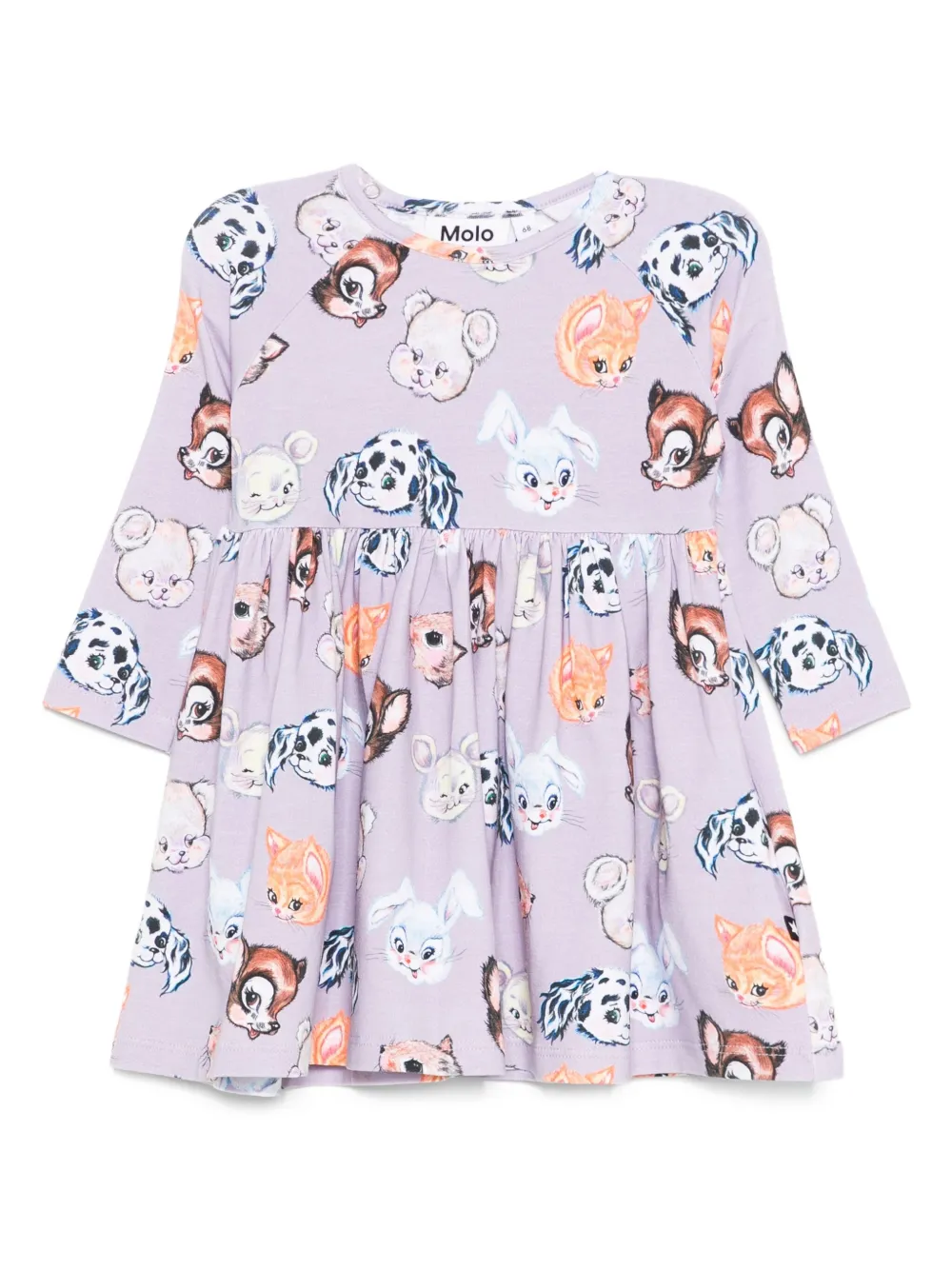 Расклешенное платье с анималистичным принтом Molo, фиолетовый
Расклешенное платье с анималистичным принтом Molo, фиолетовый