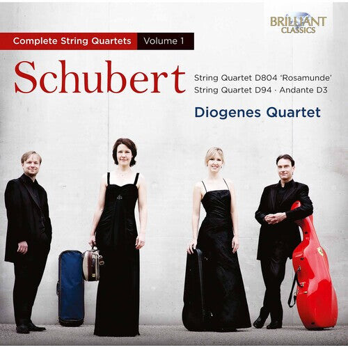 CD диск Schubert / Diogenes Quartet: Complete String Quartets 1
CD диск Schubert / Diogenes Quartet: Complete String Quartets 1