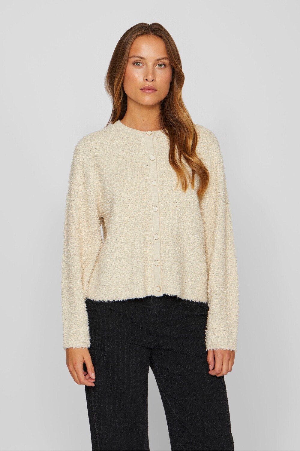 Длинный рукав, застегивающийся на пуговицы трикотажный кардиган Vila, бежевый
Длинный рукав, застегивающийся на пуговицы трикотажный кардиган Vila, бежевый