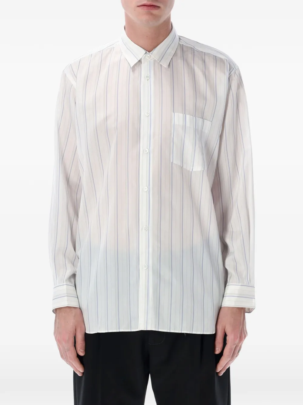 Рубашка на пуговицах Comme Des Garçons Shirt, белый
Рубашка на пуговицах Comme Des Garçons Shirt, белый