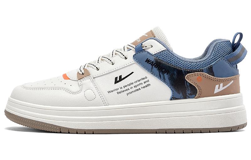 Низкие скейтерские кеды Warrior мужские бежево-голубые
Низкие скейтерские кеды Warrior мужские бежево-голубые