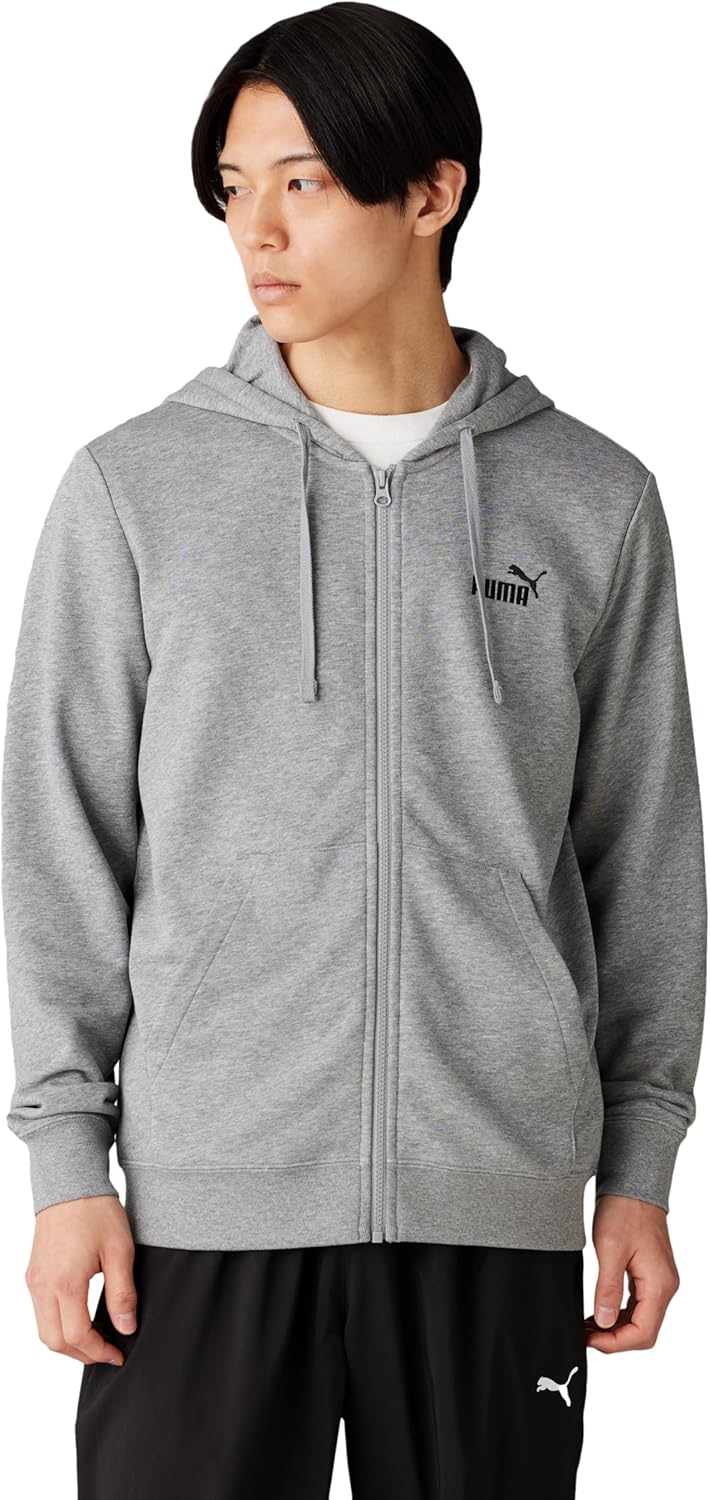 Мужская куртка PUMA ESS No. 1 с логотипом и капюшоном (TR 687523) - повседневная спортивная толстовка, серый
Мужская куртка PUMA ESS No. 1 с логотипом и капюшоном (TR 687523) - повседневная спортивная толстовка, серый