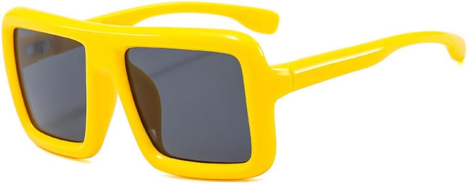 Модные солнцезащитные очки большого размера конфетных цветов для женщин, защита от ультрафиолета UV400, ретро-стиль, панк, мужские солнцезащитные очки (сине-серые, один размер) LXLHWN, Yellow Gray
Модные солнцезащитные очки большого размера конфетных цветов для женщин, защита от ультрафиолета UV400, ретро-стиль, панк, мужские солнцезащитные очки (сине-серые, один размер) LXLHWN, Yellow Gray