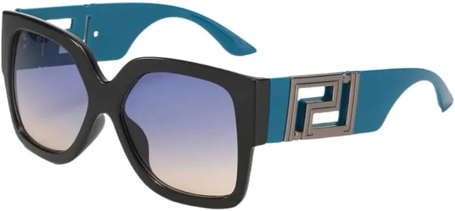 Солнцезащитные очки для мужчин и женщин, винтажные, большие, модные, квадратные, с градиентным переходом цвета, стильные, с защитой от УФ-излучения UV400 UJNHGQ, Blue
Солнцезащитные очки для мужчин и женщин, винтажные, большие, модные, квадратные, с градиентным переходом цвета, стильные, с защитой от УФ-излучения UV400 UJNHGQ, Blue