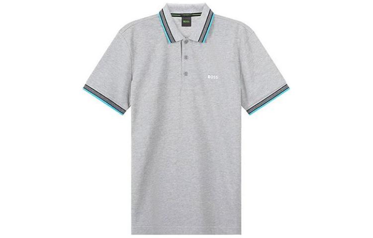 Футболка поло мужская серая HUGO BOSS
Футболка поло мужская серая HUGO BOSS