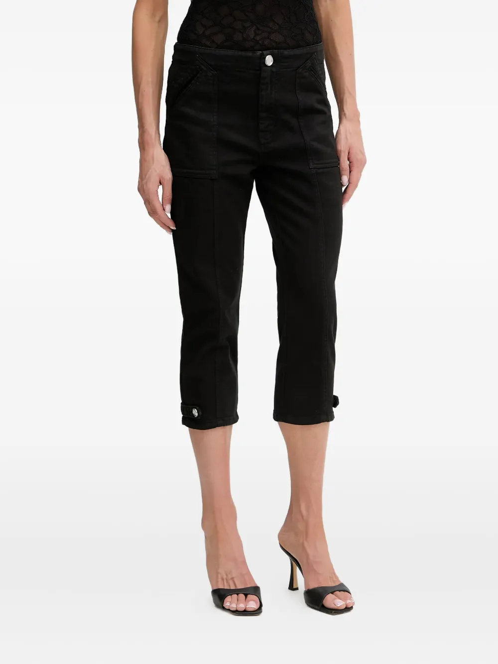 Брюки с застежкой на пуговицах PINKO, черный
Брюки с застежкой на пуговицах PINKO, черный