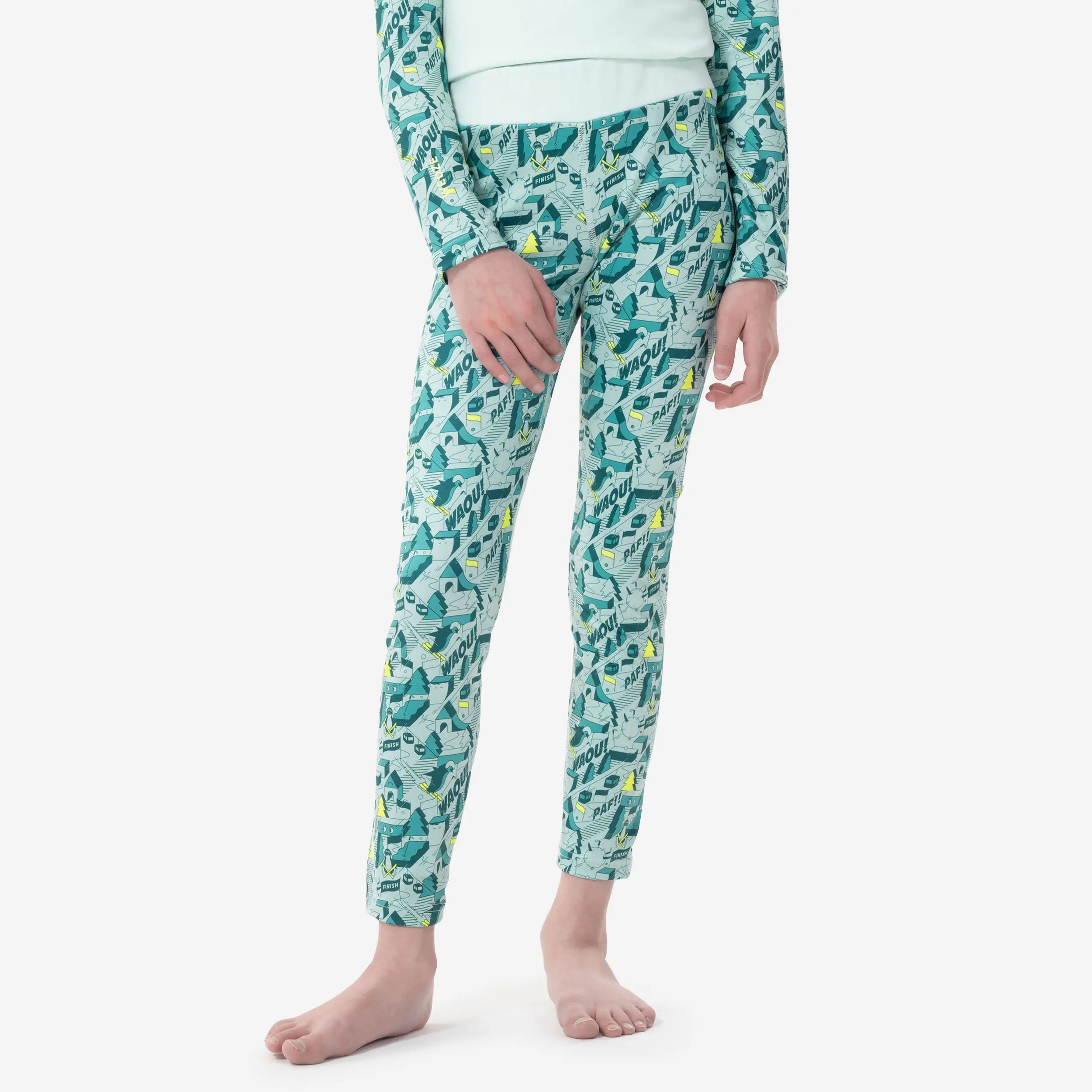 Детские термобрюки для сноуборда Wedze BL 500 Route Pattern
Детские термобрюки для сноуборда Wedze BL 500 Route Pattern