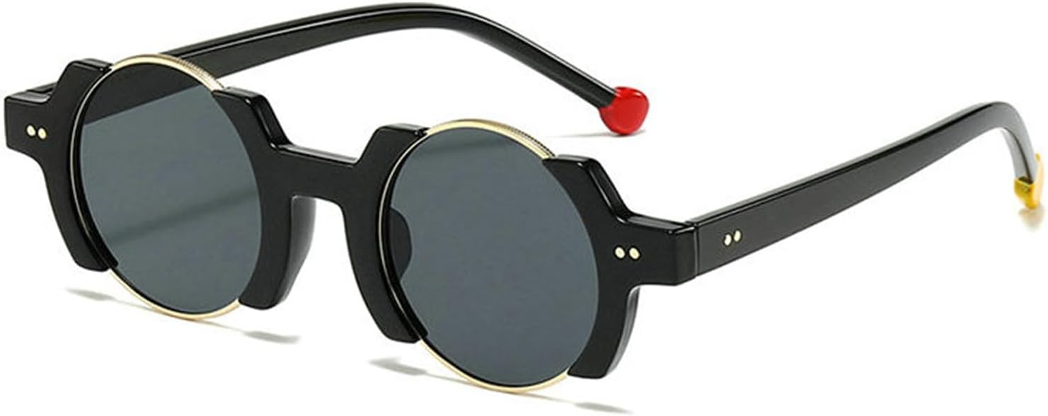 Солнцезащитные очки Willochra в винтажном стиле, овальная оправа, хип-хоп, для женщин и мужчин, модные круглые солнцезащитные очки, черные солнцезащитные очки в форме круга, C1
Солнцезащитные очки Willochra в винтажном стиле, овальная оправа, хип-хоп, для женщин и мужчин, модные круглые солнцезащитные очки, черные солнцезащитные очки в форме круга, C1