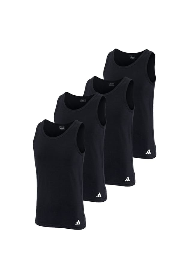 Майка/Топ 4 шт. активный гибкий хлопок Adidas, черный
Майка/Топ 4 шт. активный гибкий хлопок Adidas, черный